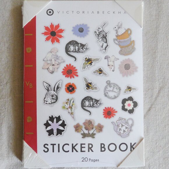 NWT Set of Two Victoria Beckham for Target Sticker Books - Picture 5 of 9